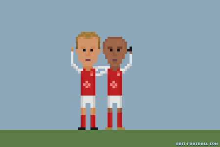 Bergkamp and Henry at Arsenal