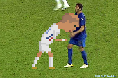 8bit Zidane meets Materazzi
