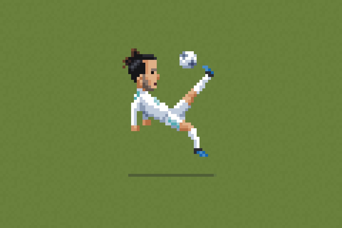 Bale overhead kick goal