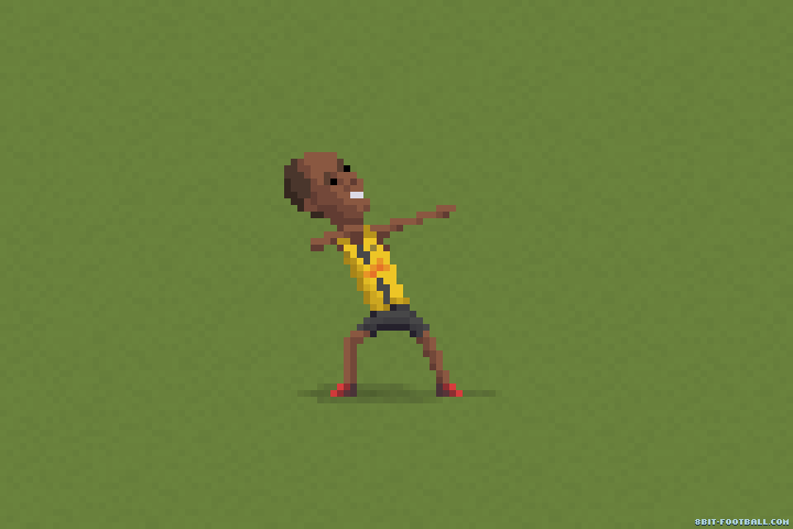 Bolt training with Borussia Dortmund