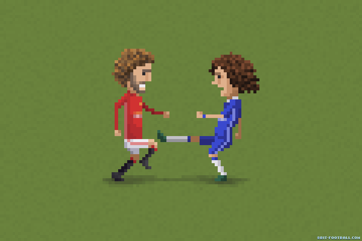 Fellaini vs David Luiz