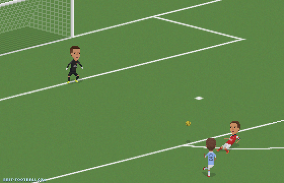 Fernandinho’s goal (Manchester City vs Arsenal)
