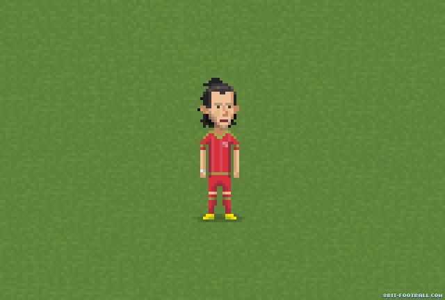 Gareth Bale in Wales kit