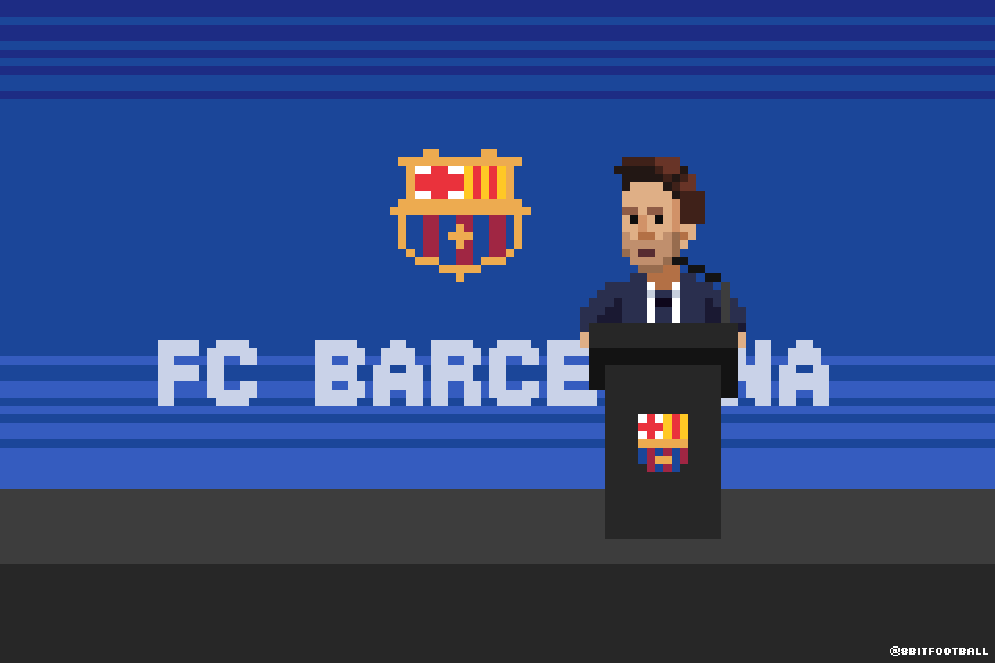 Messi's farewell to Barcelona