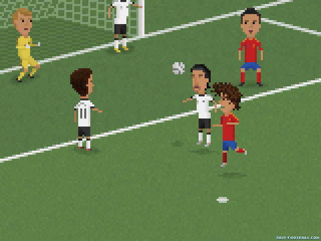 Puyol vs Germany 2010