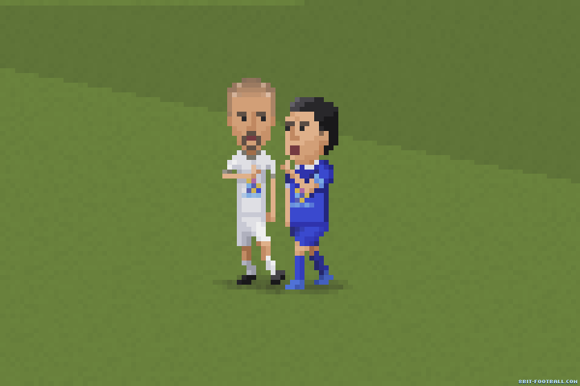 Veron and Maradona